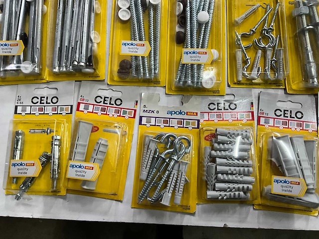 Apolo mea/celo mix kavel diverse bevestigingsmaterialen - afbeelding 6 van  11