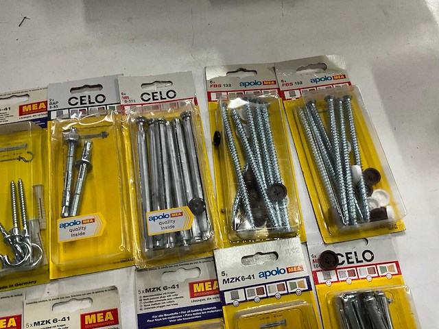 Apolo mea/celo mix kavel diverse bevestigingsmaterialen - afbeelding 8 van  11