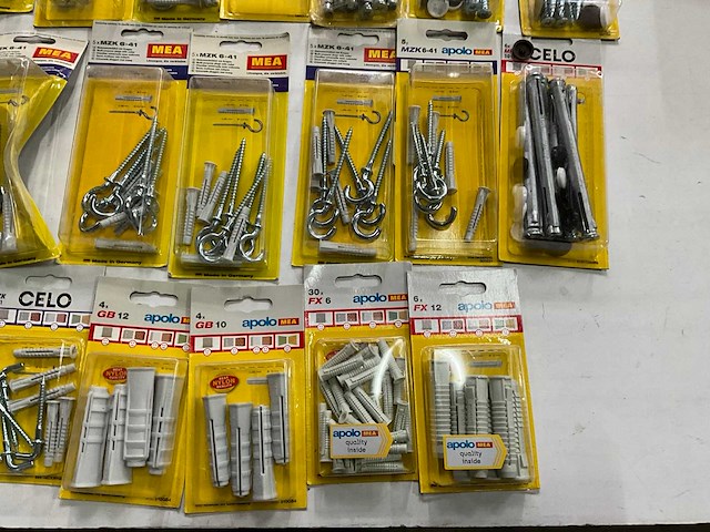 Apolo mea/celo mix kavel diverse bevestigingsmaterialen - afbeelding 9 van  11