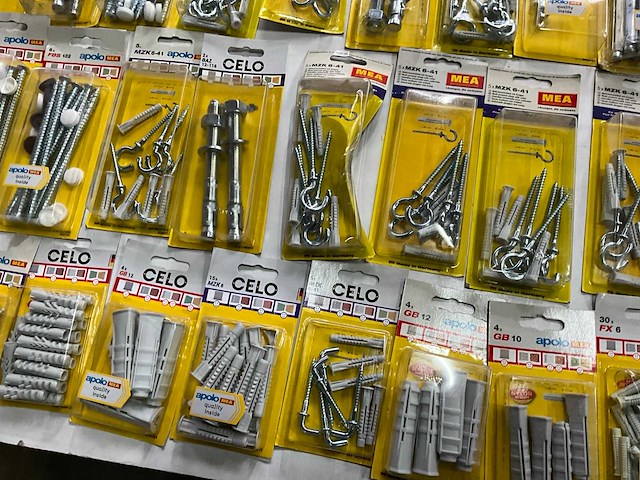 Apolo mea/celo mix kavel diverse bevestigingsmaterialen - afbeelding 10 van  11