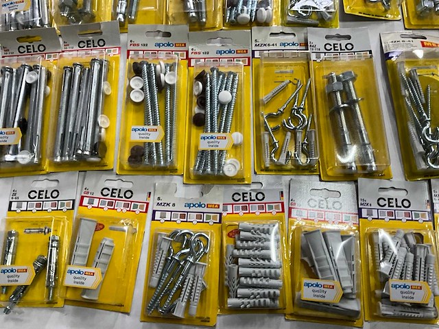 Apolo mea/celo mix kavel diverse bevestigingsmaterialen - afbeelding 11 van  11