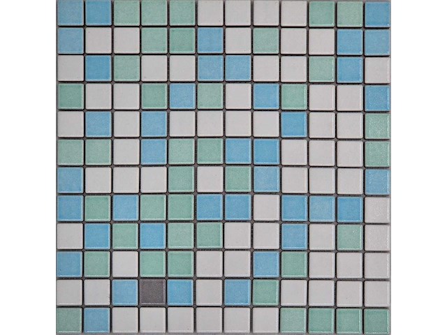 Appiani miscele aqua 001 semi-gloss 30x30 cm - mozaïek tegel 36m² - afbeelding 1 van  1