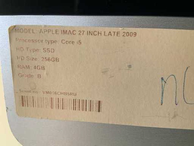 Apple 27 inch 2009 imac computer - afbeelding 4 van  4