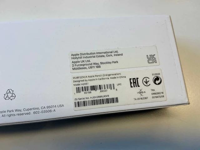 Apple a2051 2nd gen pencil - afbeelding 3 van  3