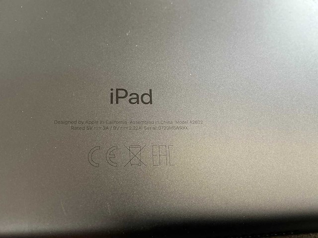 Apple a2602 en a1566 tablet - afbeelding 3 van  4