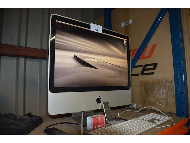 Apple i-mac 20 16b, 250gb met toetsenbord en toebehoren - afbeelding 3 van  7
