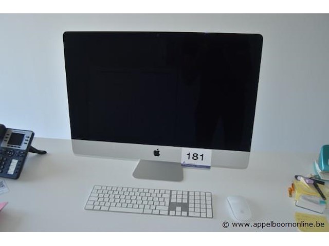 Apple imac a1419, paswoord niet gekend, mogelijks icloud locked, werking niet gekend - afbeelding 1 van  2