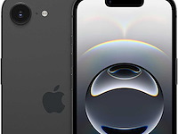 Apple iphone 16e 15,5 cm (6,1") dual sim ios 18 5g usb type-c 128 gb zwart - afbeelding 1 van  7