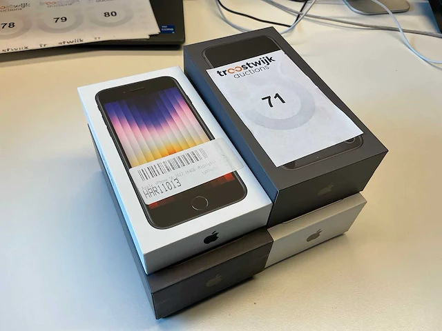 Apple iphone smartphone (4x) - afbeelding 6 van  6