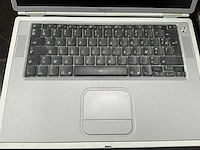 Apple macbook 15” g4 titanium - afbeelding 2 van  5