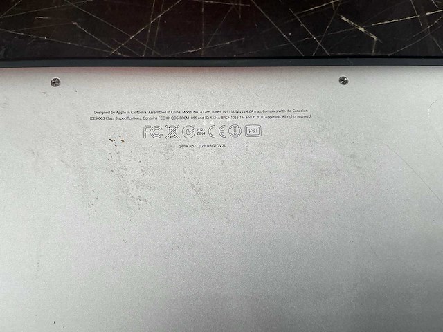 Apple macbook 15” - afbeelding 3 van  3