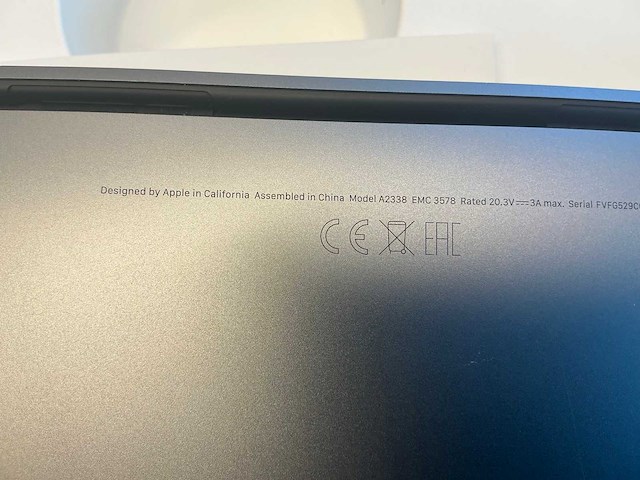 Apple macbook pro a2338 laptop - afbeelding 4 van  4