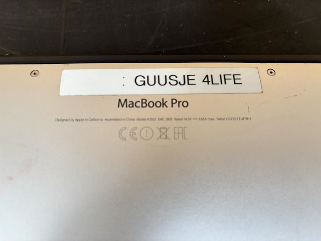 Apple macbook pro - afbeelding 6 van  6