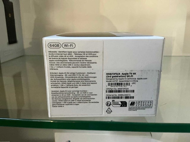 Apple tv 4k wifi 64gb apple tv - afbeelding 4 van  4