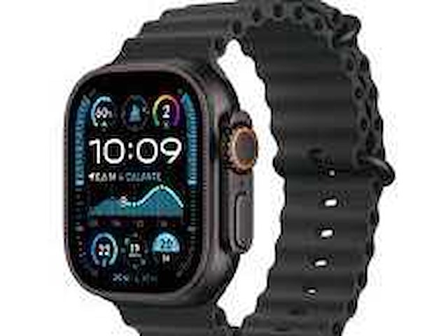 Apple watch ultra 2 oled 49mm digitaal 410 x 502 pixels 4g touchscreen zwarte gps (satelliet) - afbeelding 1 van  9