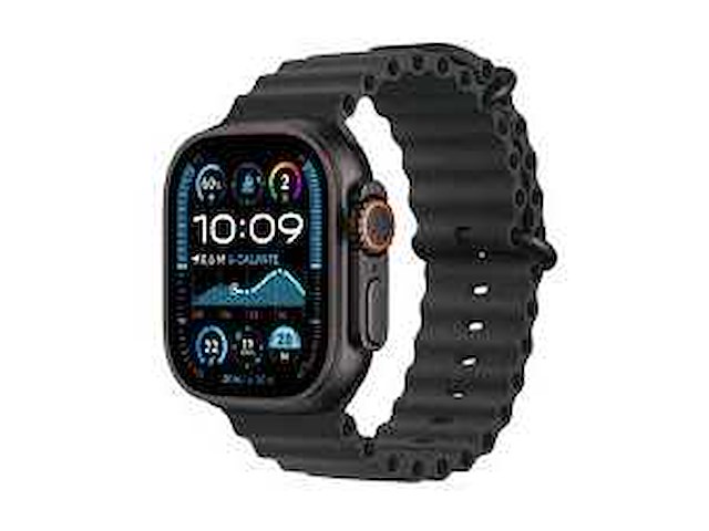 Apple watch ultra 2 oled 49mm digitaal 410 x 502 pixels 4g touchscreen zwarte gps (satelliet) - afbeelding 3 van  9