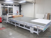 Applicatietafel bubble-free bbf 2257 c.g led, bouwjaar 2015, serienummer ad0293, 0,9 kw, 230 v, ca. 5.5m, ce-gemarkeerd, werking niet gekend - afbeelding 1 van  5
