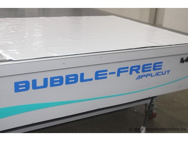 Applicatietafel bubble-free bbf 2257 c.g led, bouwjaar 2015, serienummer ad0293, 0,9 kw, 230 v, ca. 5.5m, ce-gemarkeerd, werking niet gekend - afbeelding 2 van  5