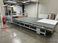 Applicatietafel bubble-free bbf 2257 c.g led, bouwjaar 2015, serienummer ad0293, 0,9 kw, 230 v, ca. 5.5m, ce-gemarkeerd, werking niet gekend