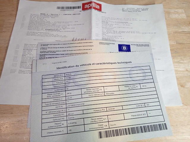 Aprilia - rs 660 - motorfiets - afbeelding 2 van  10