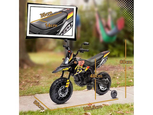 Aprilia heeft een licentie voor elektrische kindermotorfietsen met 2 x 12v motoren - afbeelding 3 van  5
