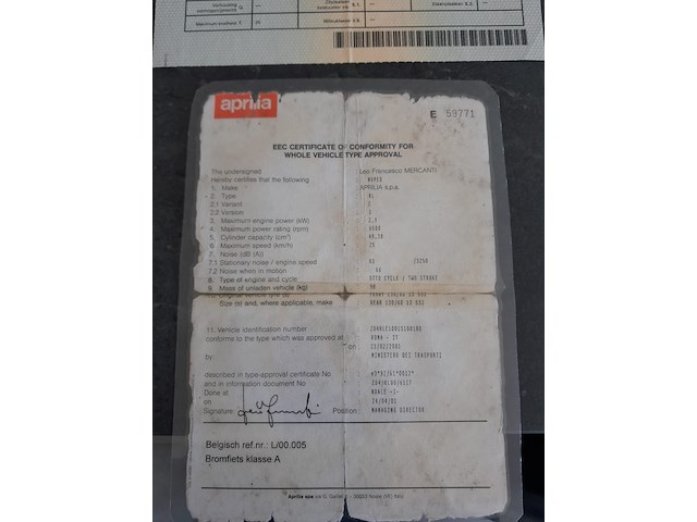 Aprilla sr50: project - afbeelding 8 van  9