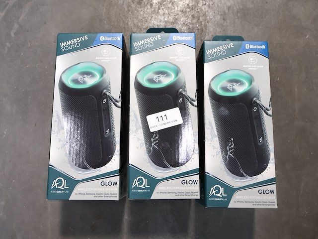 Aql bluethooth speaker (x3) - afbeelding 1 van  3