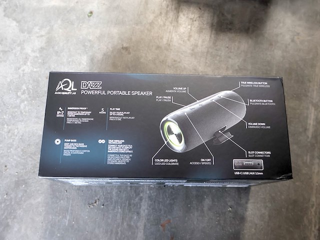 Aql bluethooth speaker - afbeelding 2 van  2