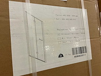 Aquaconcept factor 408 douchedeur + douchewand - afbeelding 1 van  3