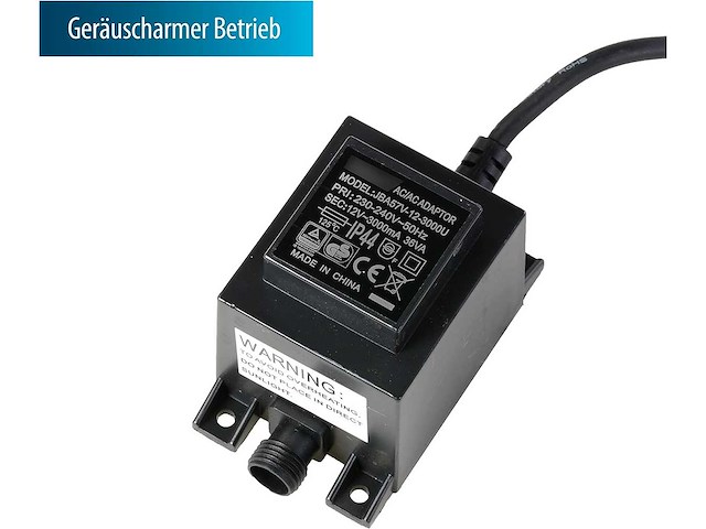 Aquaforte dm 6.500 laagspanningsvijverpomp 12 v - afbeelding 3 van  3