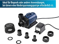 Aquaforte dm 6.500 laagspanningsvijverpomp 12 v - afbeelding 2 van  3