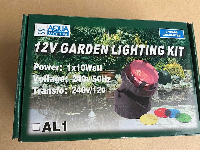 Aqualife al1 12v tuinverlichtingskit (17x) - afbeelding 6 van  6