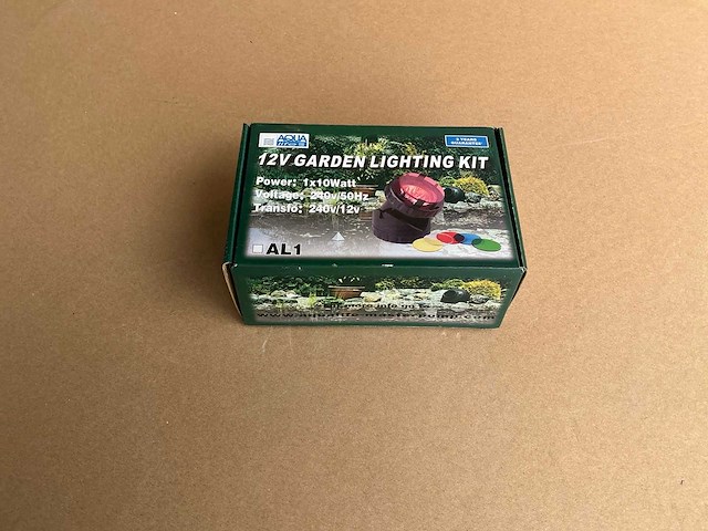 Aqualife al1 12v tuinverlichtingskit (17x) - afbeelding 1 van  6