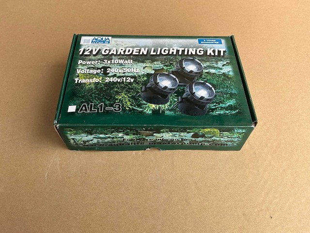 Aqualife al1-3 12v tuinverlichtingskit (5x) - afbeelding 1 van  4