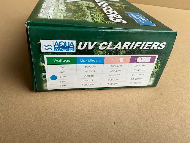 Aqualife clarifier 11w uv lamp (5x) - afbeelding 6 van  6