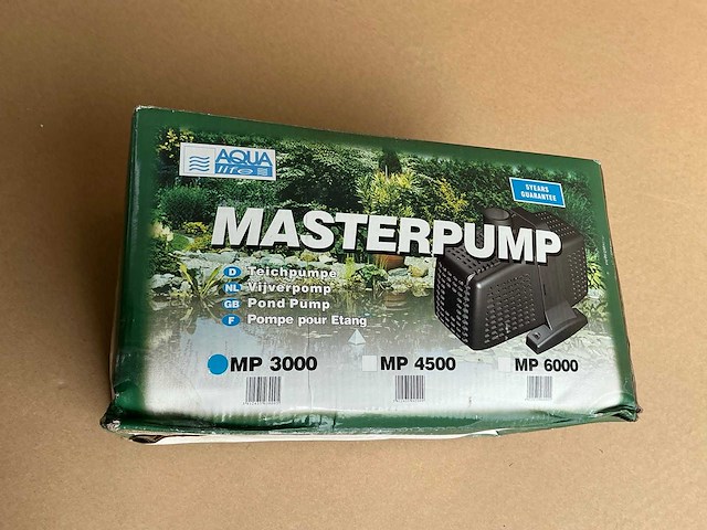 Aqualife masterpump mp3000 vijverpomp (3x) - afbeelding 8 van  9