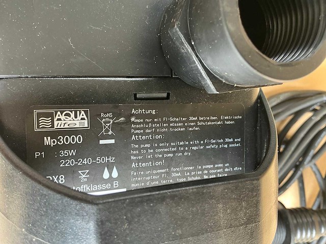Aqualife masterpump mp3000 vijverpomp (3x) - afbeelding 2 van  4