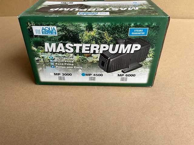 Aqualife masterpump mp4500 vijverpomp (2x) - afbeelding 4 van  7
