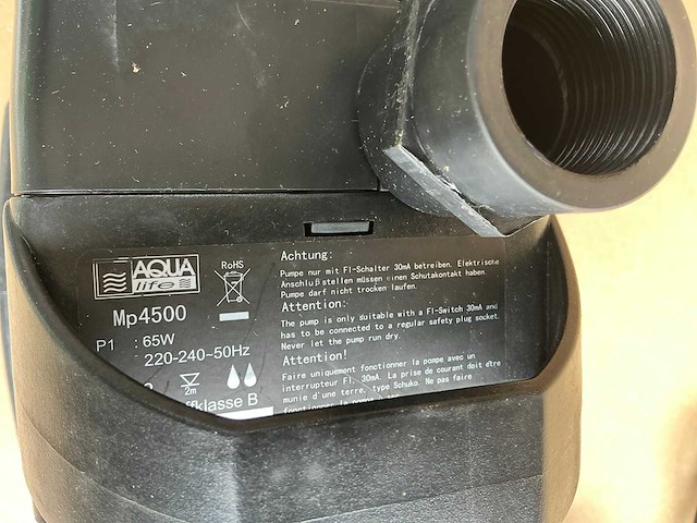 Aqualife masterpump mp4500 vijverpomp (2x) - afbeelding 7 van  7