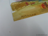 Aquarel alphons vermeir 2 stuks - afbeelding 4 van  4