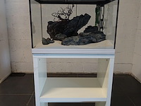 Aquarium askoll op houten meubel - afbeelding 1 van  4