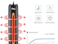 Aquarium heater instelbaar - ledscreen - afbeelding 2 van  5