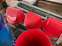 Aquarius en ola afvalemmers en drankenbak (4x) - afbeelding 2 van  2