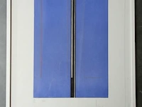 Aquatint op koper, luc peire, mizu