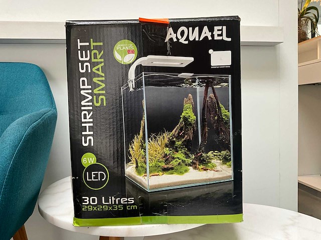 Aquel shrimp set smart aquarium - afbeelding 1 van  4