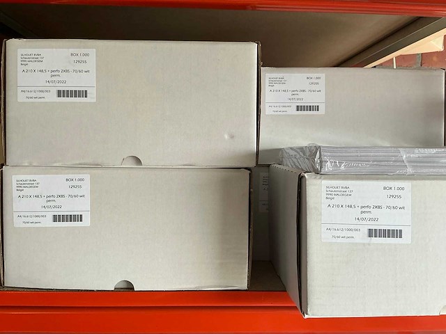 Ar magazijnstelling met inhoud - afbeelding 13 van  13