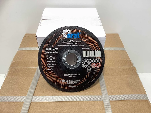 Arat doorslijpschijven 125mm (400x) - afbeelding 2 van  4