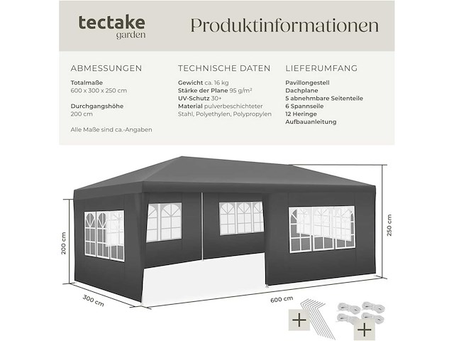 Arbor 3 x 6 cm met 5 zijpanelen en ramen - afbeelding 7 van  9