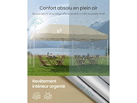 Arbor, vouwtent, met zijmuren, 3 x 6 m - afbeelding 4 van  6