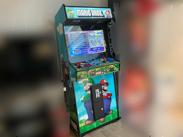 Arcade speelautomaat mario bros - ongebruikt - afbeelding 3 van  10